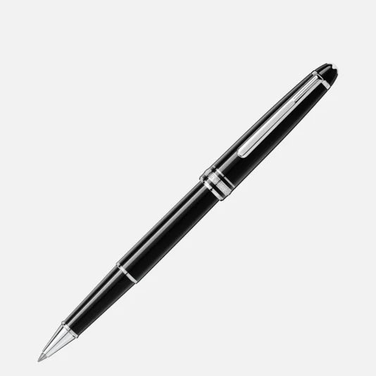 Montblanc Meisterstück Classique Black Platinum-Coated Rollerball Pen