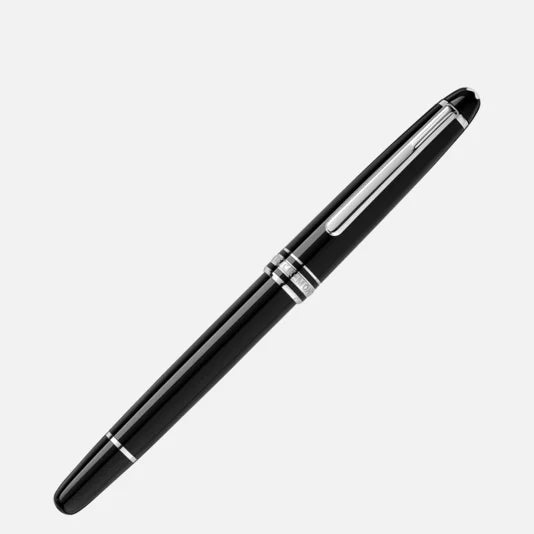 Montblanc Meisterstück Classique Black Platinum-Coated Rollerball Pen