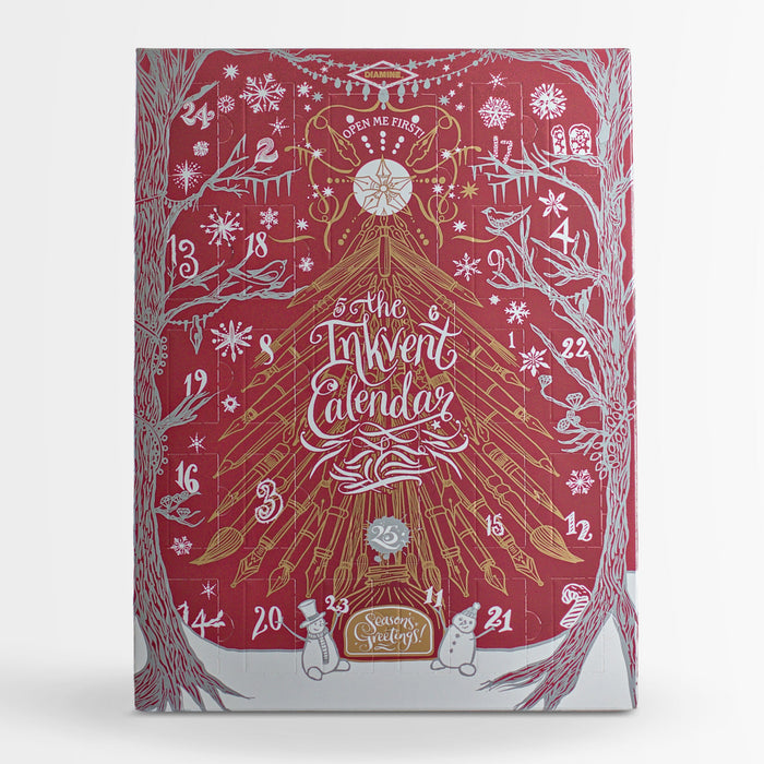 Diamine Burgundy Edition InkVent Calendar 2026