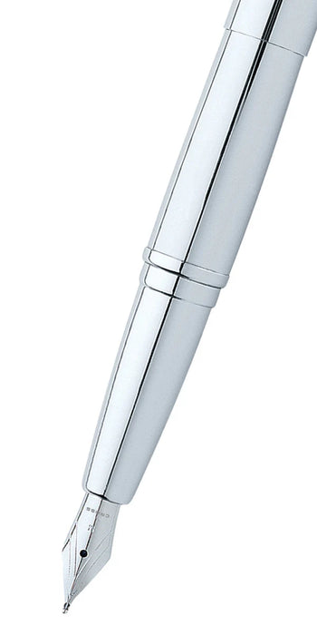 Cross ATX Pure Chrome Fountain Pen