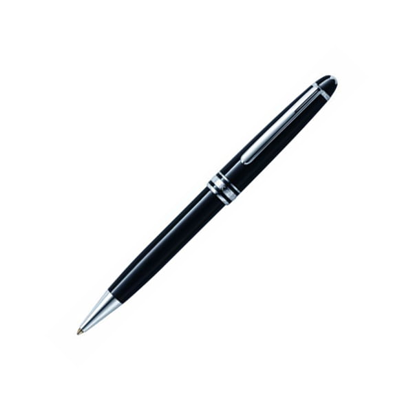 Montblanc Meisterstuck Classique Black Platinum-Coated Ballpoint Pen