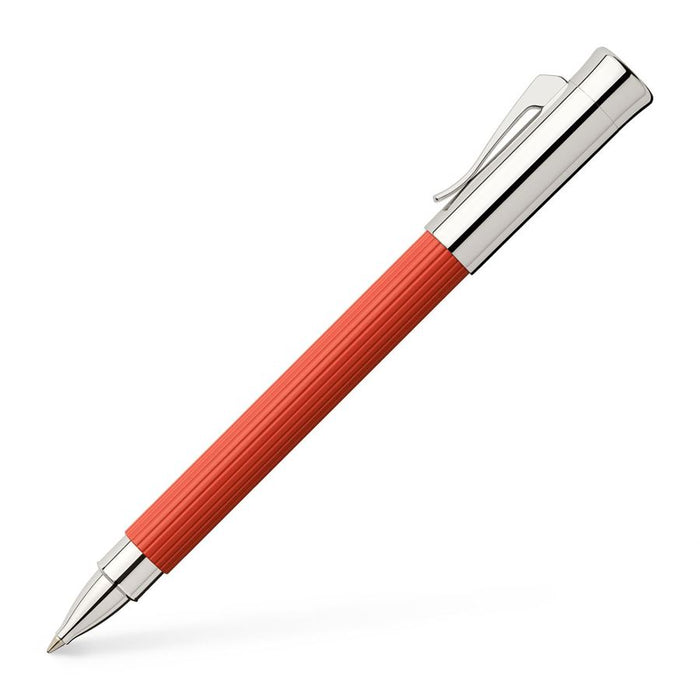 GVFC Tamitio India Red Rollerball/Fineliner Pen with Chrome-Plated Trim