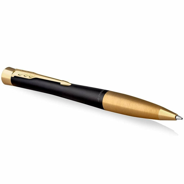Parker Urban Muted Black Ballpoint Pen with Gold Trim