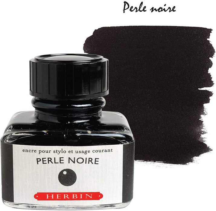 J. Herbin Perle Noir Dip Pen and Ink Gift Box