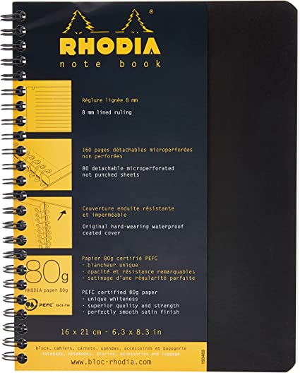 Carnet A5 Rhodiarama Saphir de Rhodia - Nibs Plus Ultra