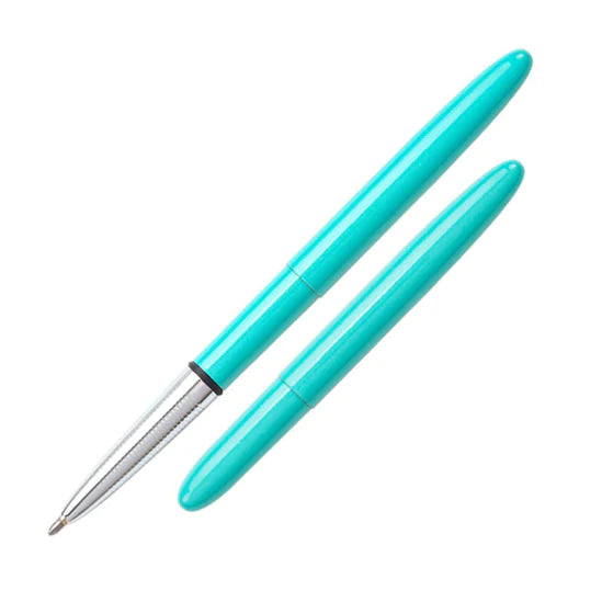 Fisher Space Tahitian Blue Bullet Pen with Case and Presentation Box