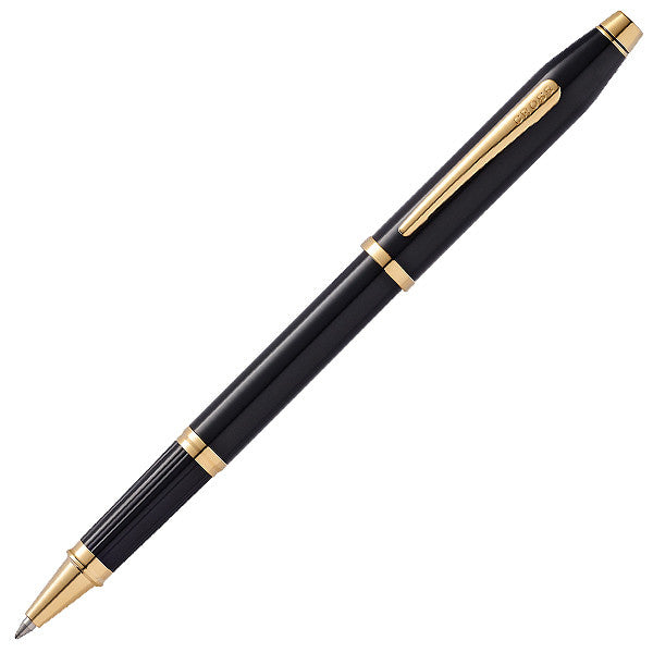 Cross Classic Century II Classic Black Rollerball Pen with Gold Trim