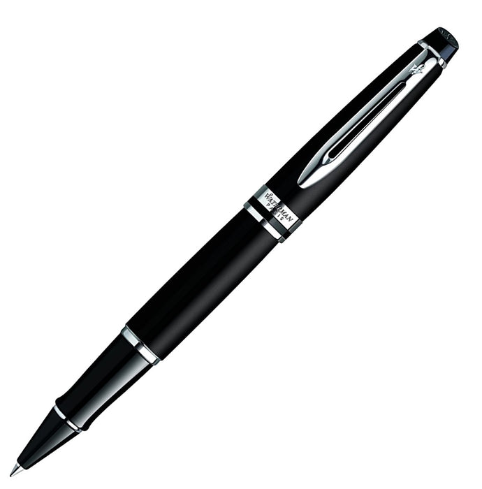 Waterman Expert Matte Black Rollerball with Chrome Trim