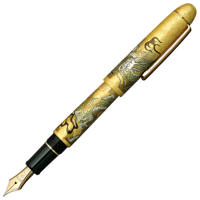 Platinum #3776 Century Kanazawa Gold Leaf Ascending Dragon Fountain Pen