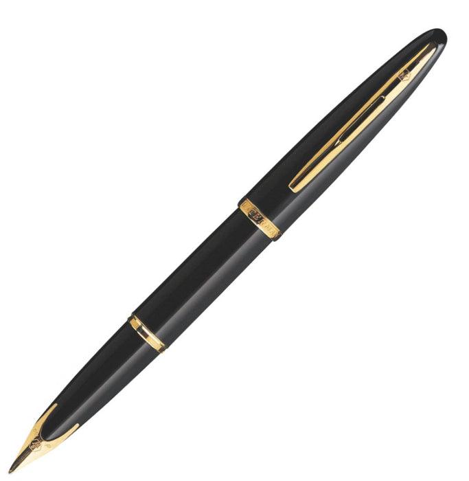 Waterman Carene Black Sea Fountain Pen with Gold Trim