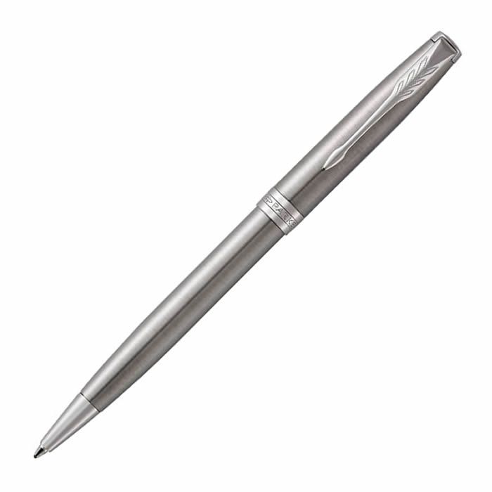 Parker Sonnet Stainless Steel Ballpoint Pen Chrome Trim