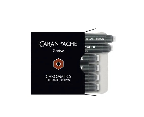 Caran D'Ache Chromatics Ink Cartridges Various Colours Box of 6