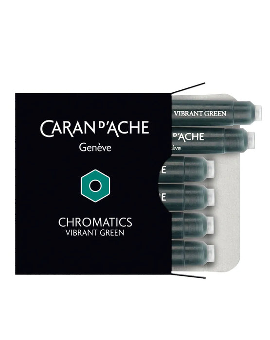 Caran D'Ache Chromatics Ink Cartridges Various Colours Box of 6