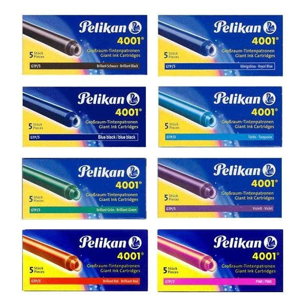 Pelikan Ink Cartridges (Various Colours and Sizes)